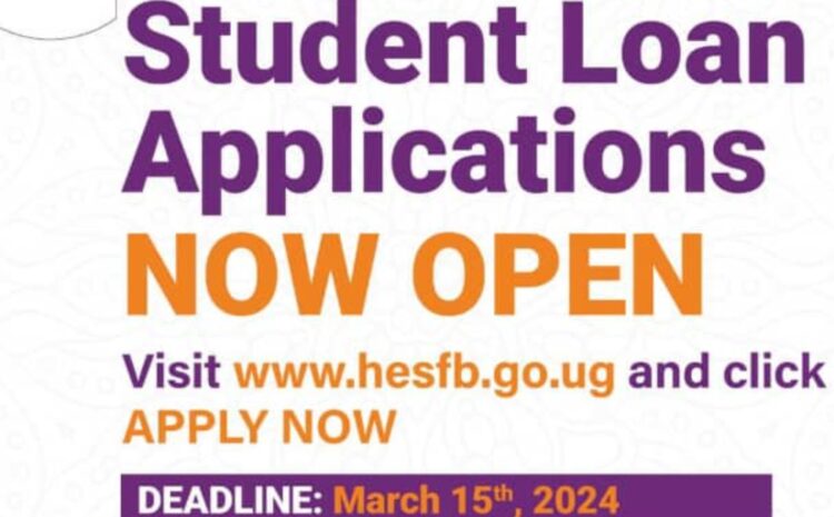  The Call For Students’ Loan Applications For Academic Year 2023/24